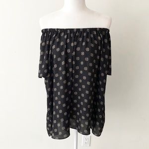 Vince Camuto | Off-Shoulder/Boatneck Blouse *NWT*